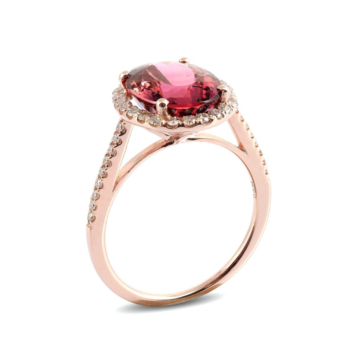 Ring Overview
SKU
2649
Center Stone
Pink Tourmaline
Side Stones
Diamonds
Metal Type
14K Rose Gold
Metal Weight
2.37 gr
Report
N/A
Size
6.75


Center Stone
Quantity
1
Total Weight
3.84 carats
Color
Pink
Color intensity
Strong
Shape
Oval
Clarity
Very