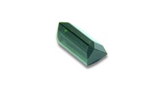 38.47 Carats Green Tourmaline Loose Emerald Cut Certified
