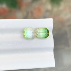 3.85 Carat Natural Loose Bi Colour Tourmaline Pieces From Afghanistan