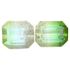 3.85 Carat Natural Loose Bi Colour Tourmaline Pieces From Afghanistan