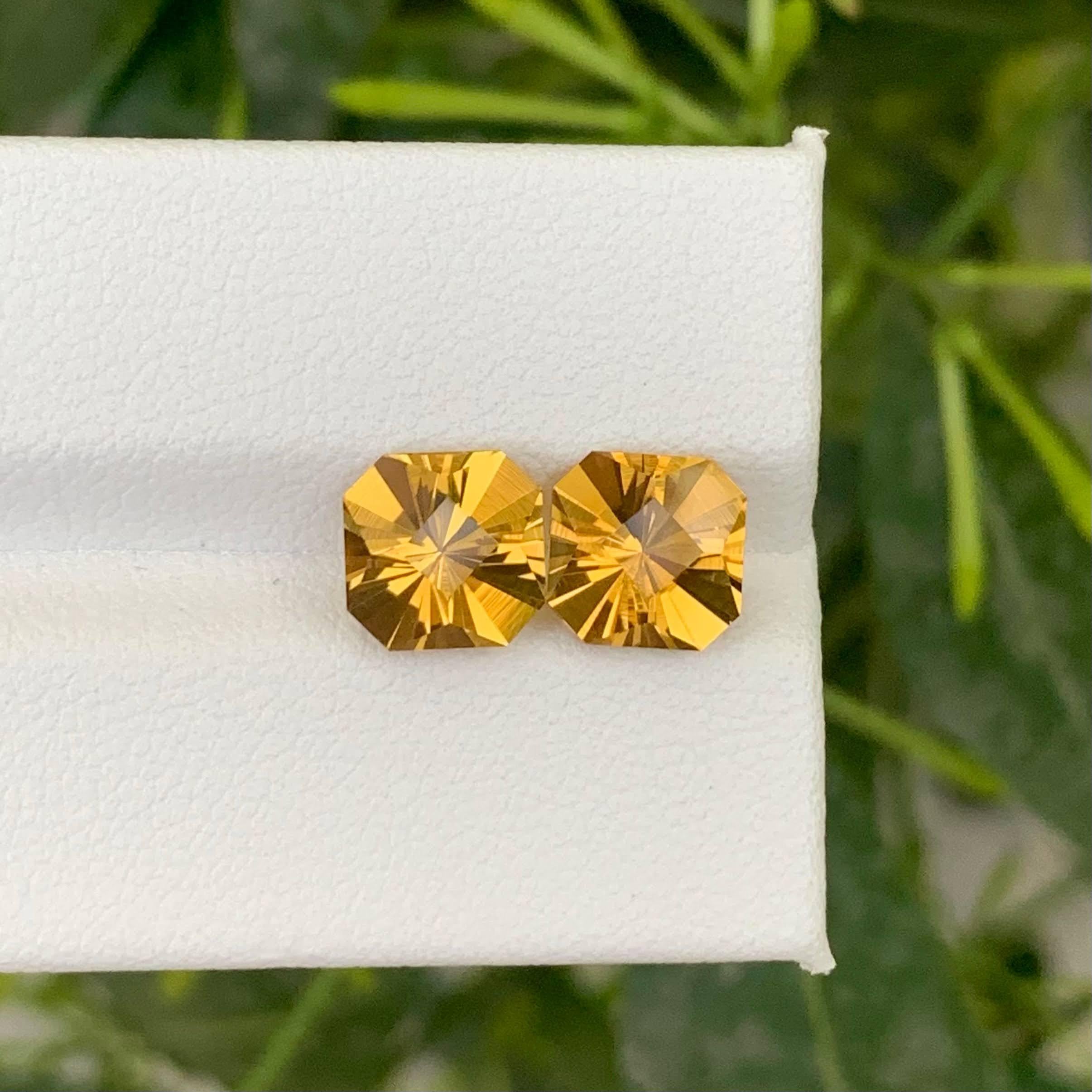 Weight 3.85 carat
Dimensions 7.2x7.2x5.2mm
Treatment None
Origin Brazil 
Clarity Loup Clean 
Shape Cut Asscher 





This 3.85 Carat Natural Golden Citrine from Brazil radiates a warm golden brilliance that symbolizes optimism, clarity, and success.