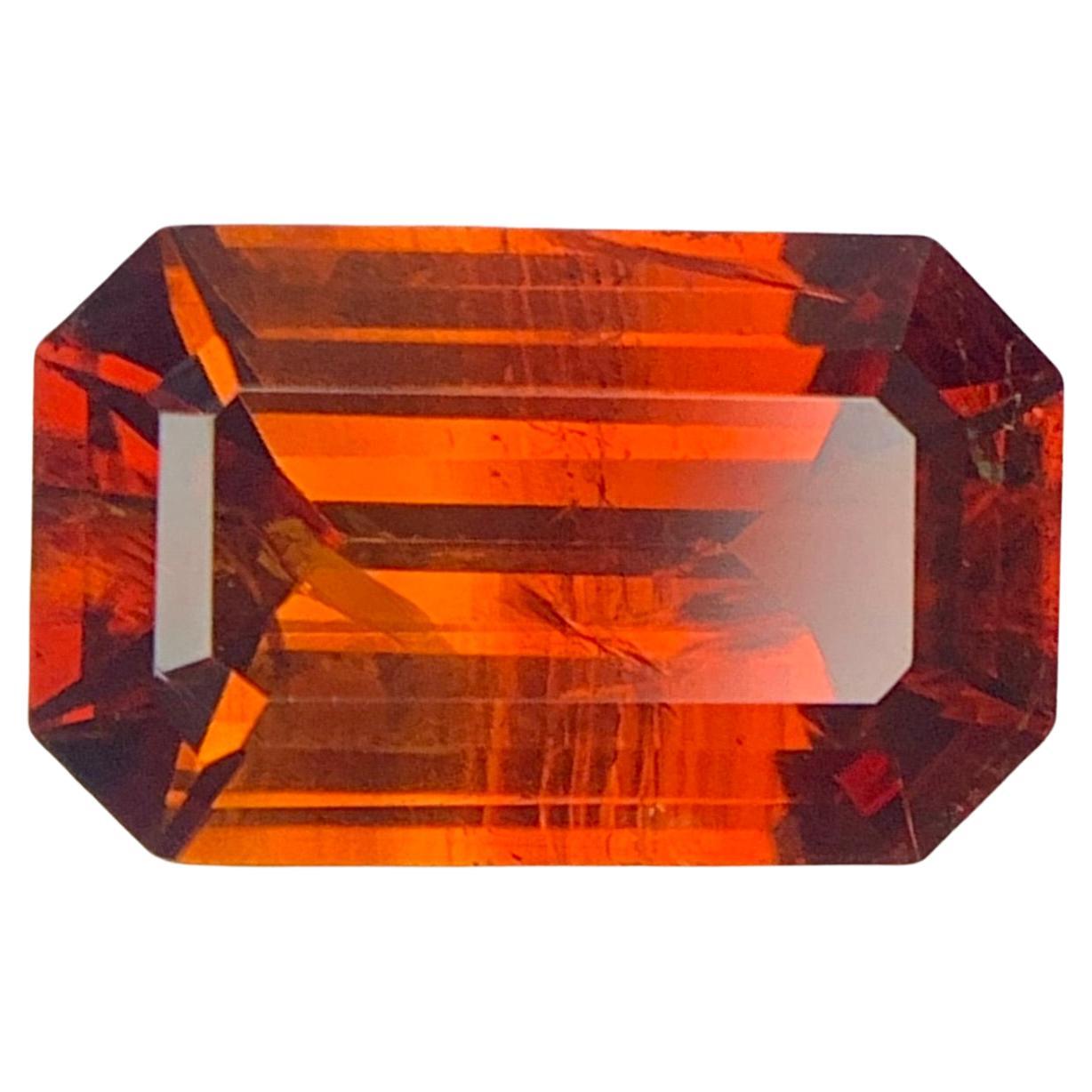 3.85 Carats Natural Hessonite Garnet Loose Gemstone