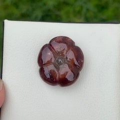 38.50 Carat Elegant Tourmaline Flower Shape Carving From Madagascar Africa