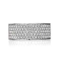 3.85ct Round Brilliant Cut Diamond Eternity Band