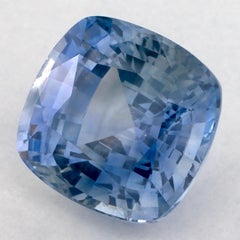 3.86 Ct Blue Sapphire Cushion Loose Gemstone