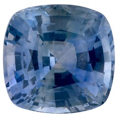 3.86 Ct Blue Sapphire Cushion Loose Gemstone