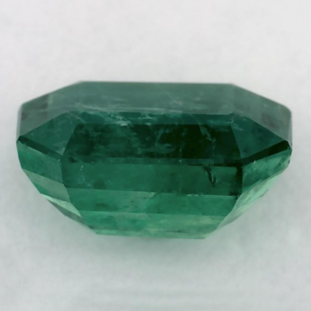 3.86 qt Esmeralda talla octágono Gema suelta en Nuevo estado para la venta en Fort Lee, NJ