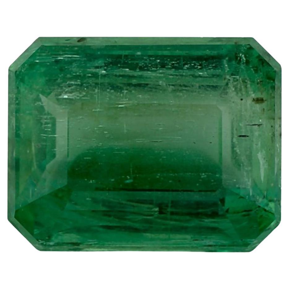 3.86 Cts Emerald Octagon Cut Loose Gemstone