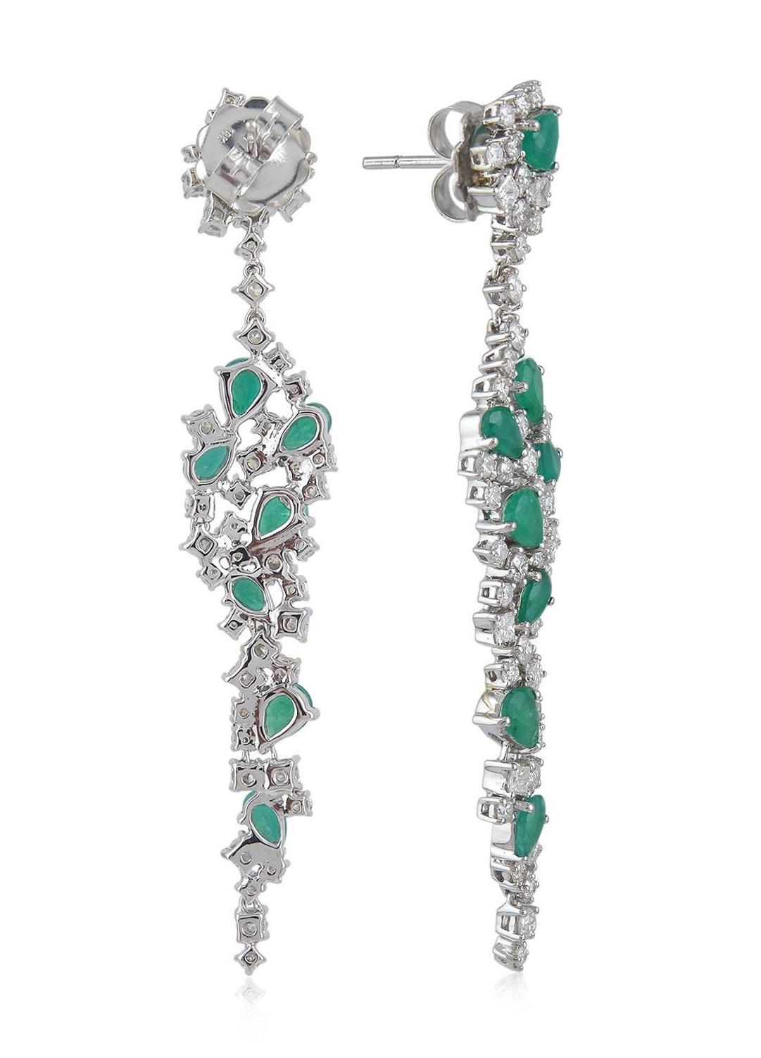 pendientes esmeraldas corte ingles