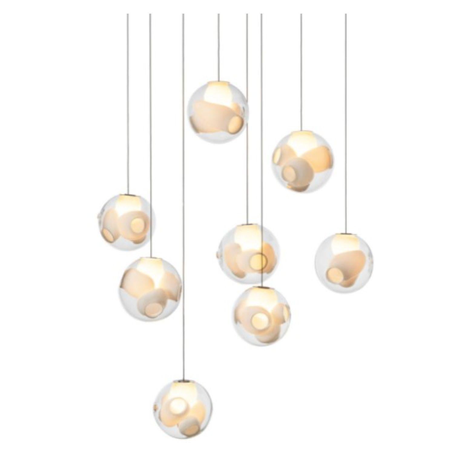 38.8 Pendant by Bocci
Dimensions: D 85 x W 28.4 x H 300 cm
Materials: white powder coated rectangular canopy
Weight: 27 kg
Also Available in different dimensions and models.

All our lamps can be wired according to each country. If sold to the