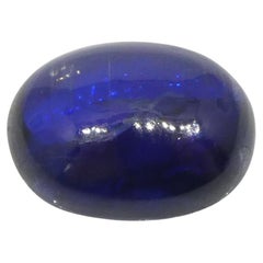 3.8ct Oval Cabochon Blue Kyanite from Brazil 