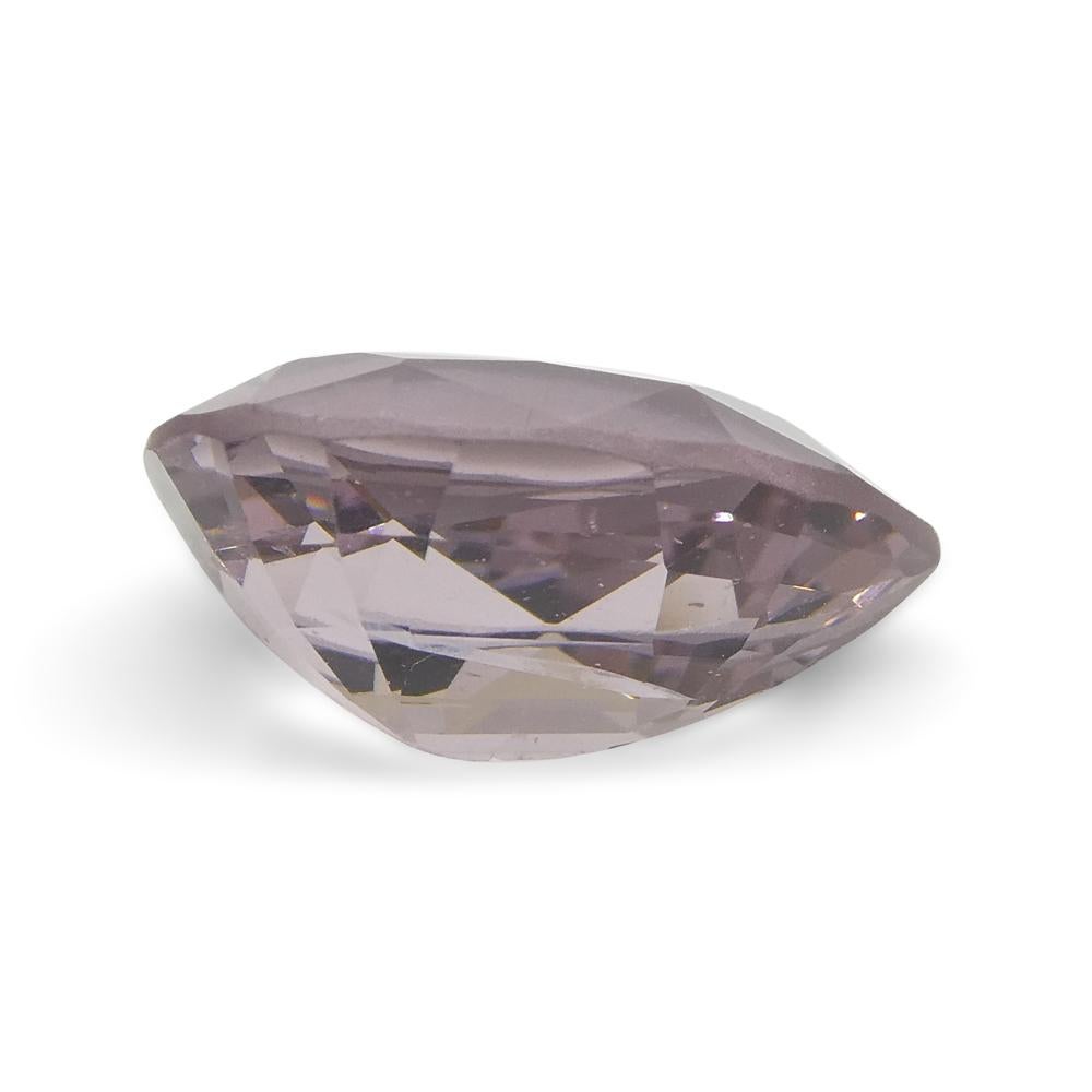 3,8ct Spinello rosa perlato dalla Birmania in vendita 6
