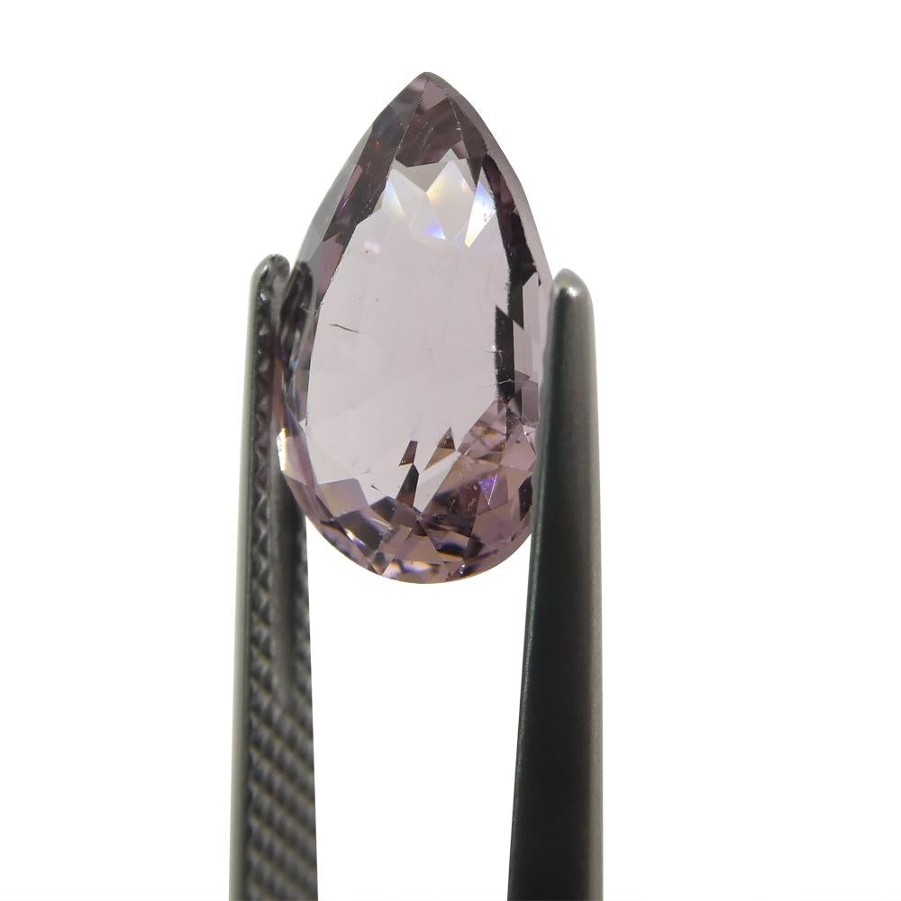 3,8ct Spinello rosa perlato dalla Birmania in vendita 8