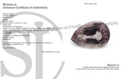 3.8ct Pear Pink Spinel from Burma