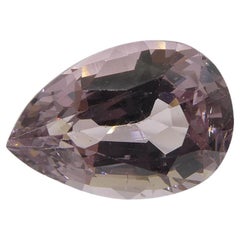 Spinelle rose poire de Birmanie 3,8 carats