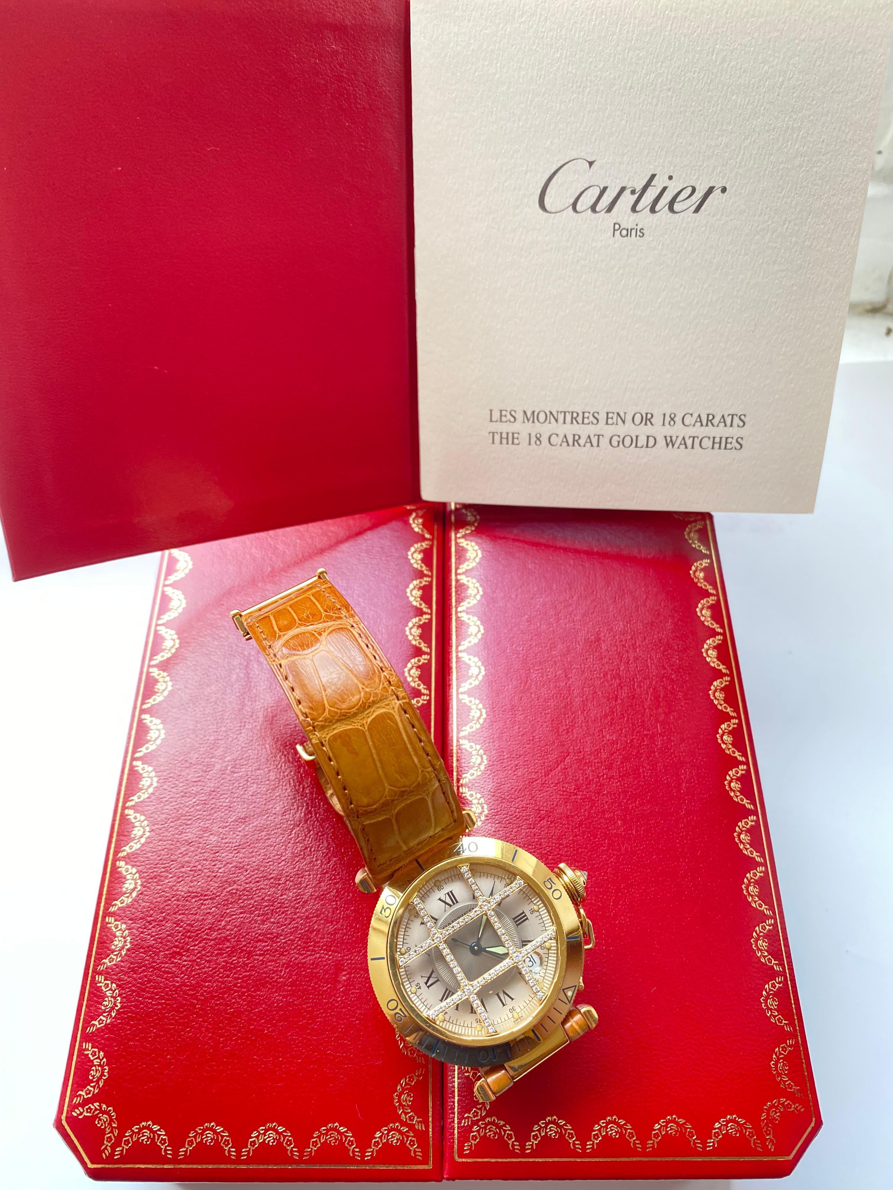 cartier cage watch
