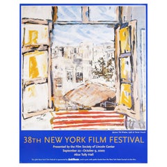 38th New York Film Festival 2000 U.S. Poster Signed
