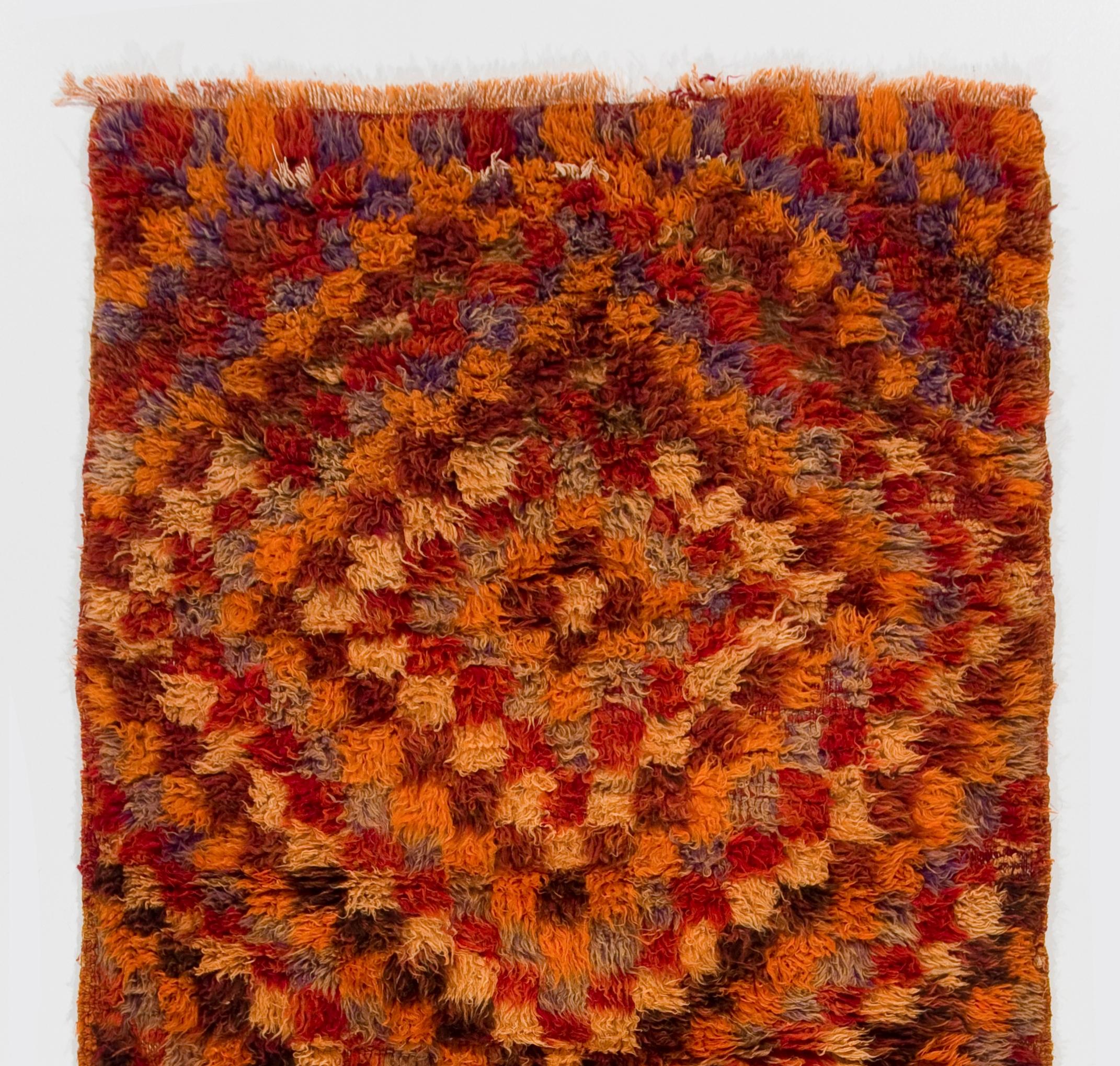 A vintage hand-knotted 