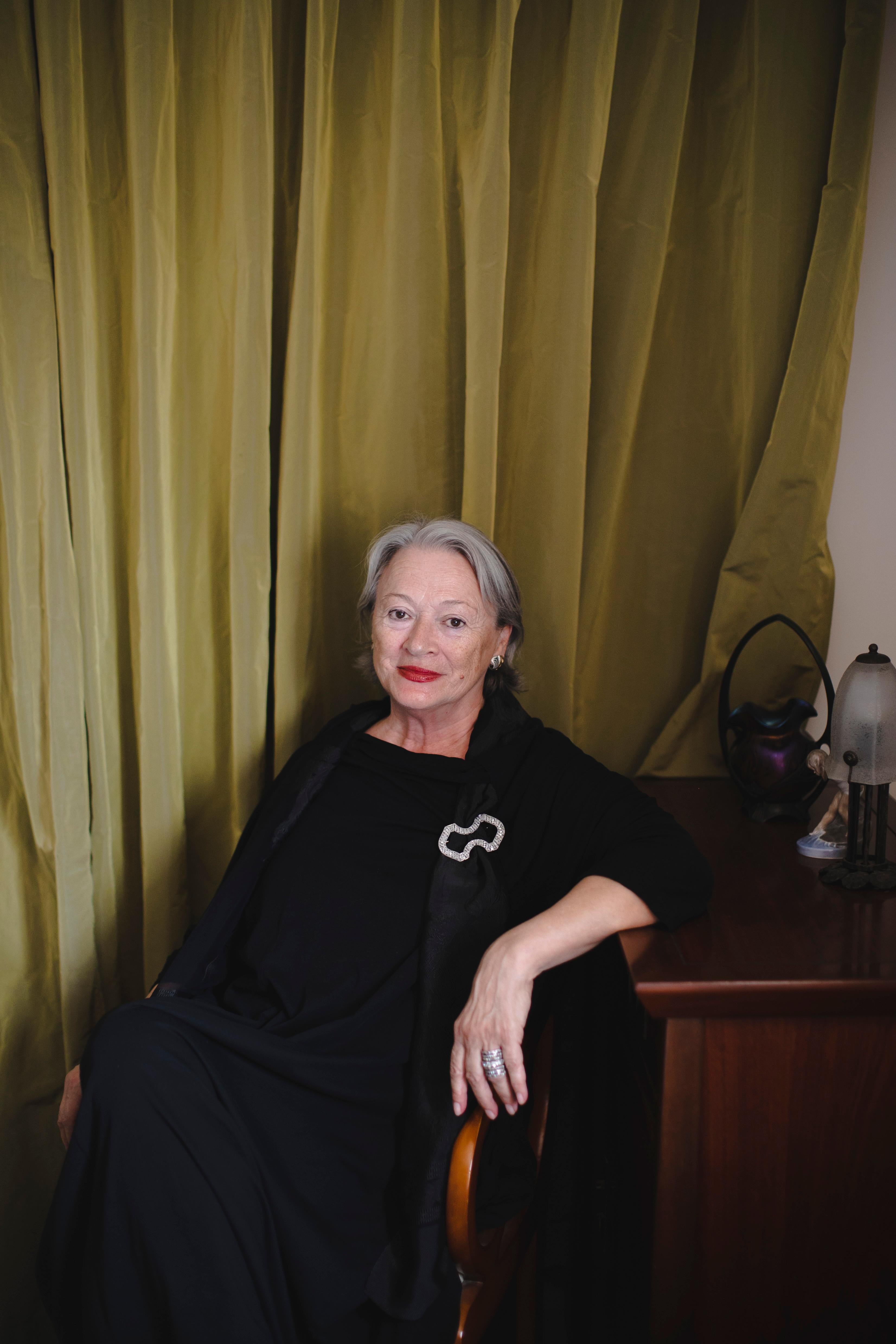 Broche geométrico de oro de 18 quilates con diamantes de 3,9 quilates Caja original, 1920 en venta 1