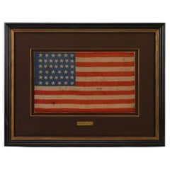 39-Star Printed American Flag, Commemorating North Dakota Statehood, 1889-1890