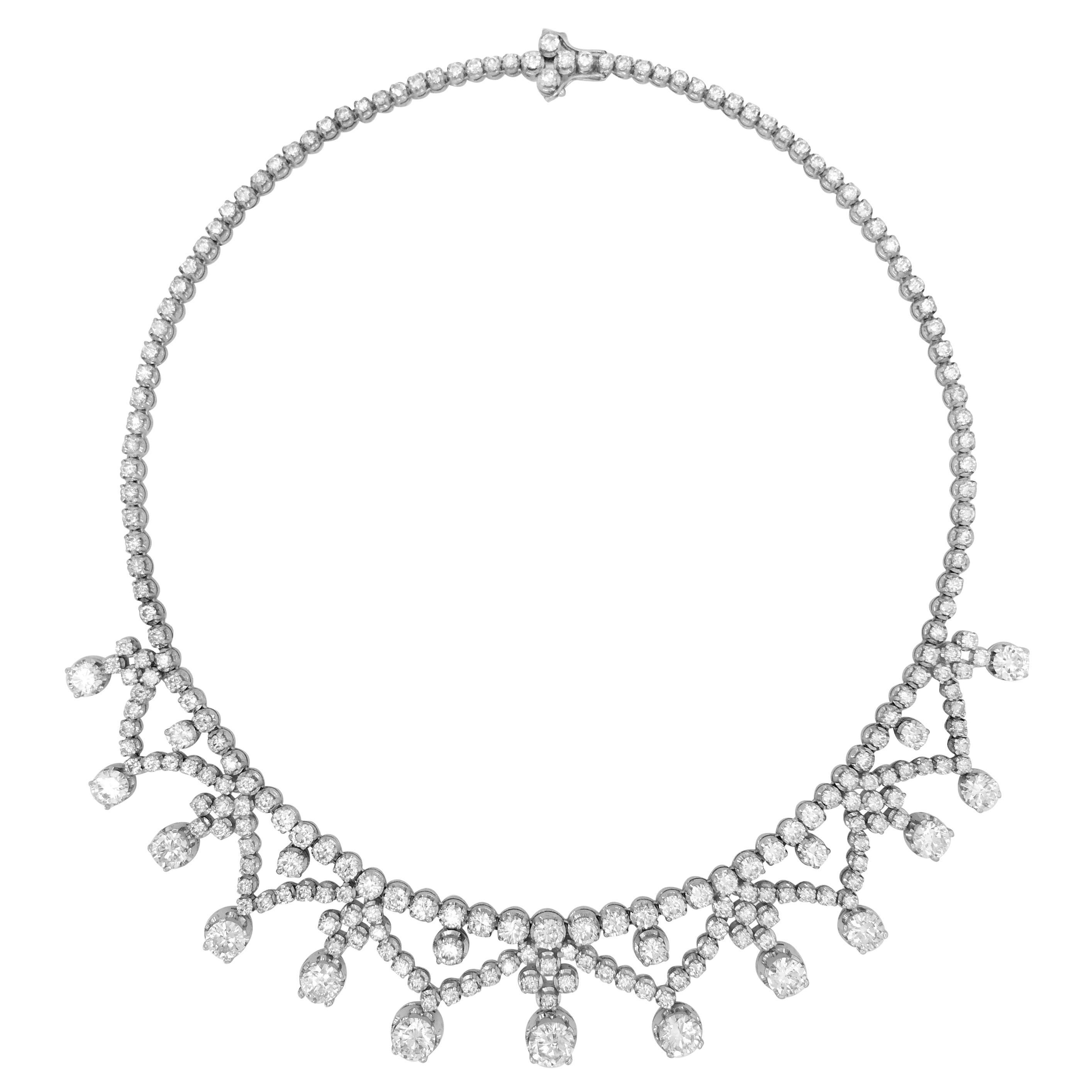 39.0 Carat Diamond Necklace
