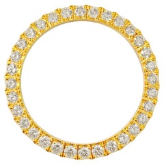 Montre à lunette en diamants VVS de 3,90 carats pour Rolex