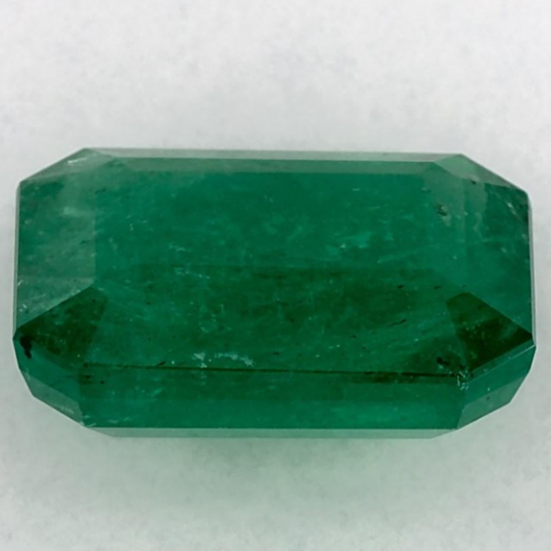 3.90 qt Esmeralda talla octágono Gema suelta en Nuevo estado para la venta en Fort Lee, NJ