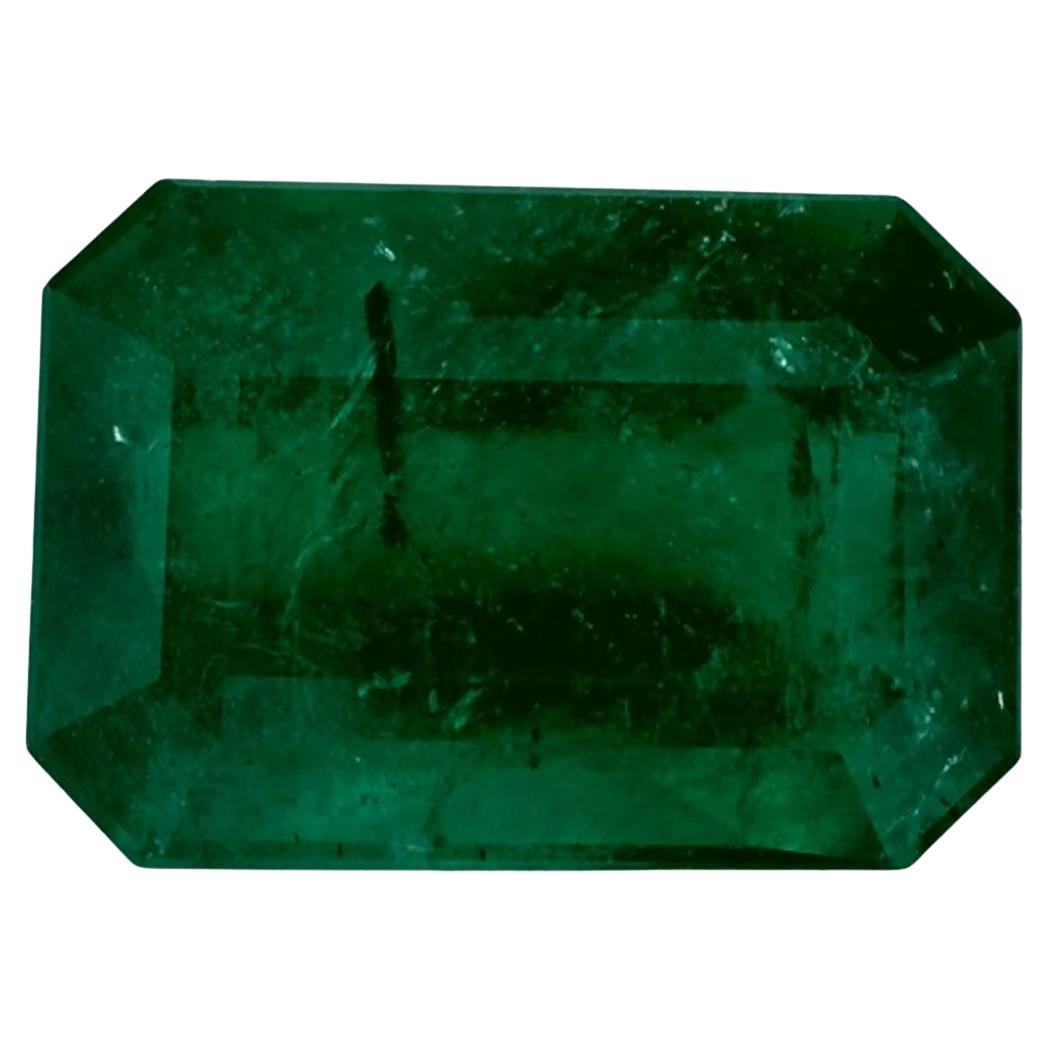 3.90 Ct Emerald Octagon Cut Loose Gemstone