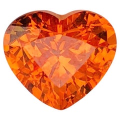 3.90 Cts Spessartite fanta Garnet Gemstone de haute précision qualité eye clean quality