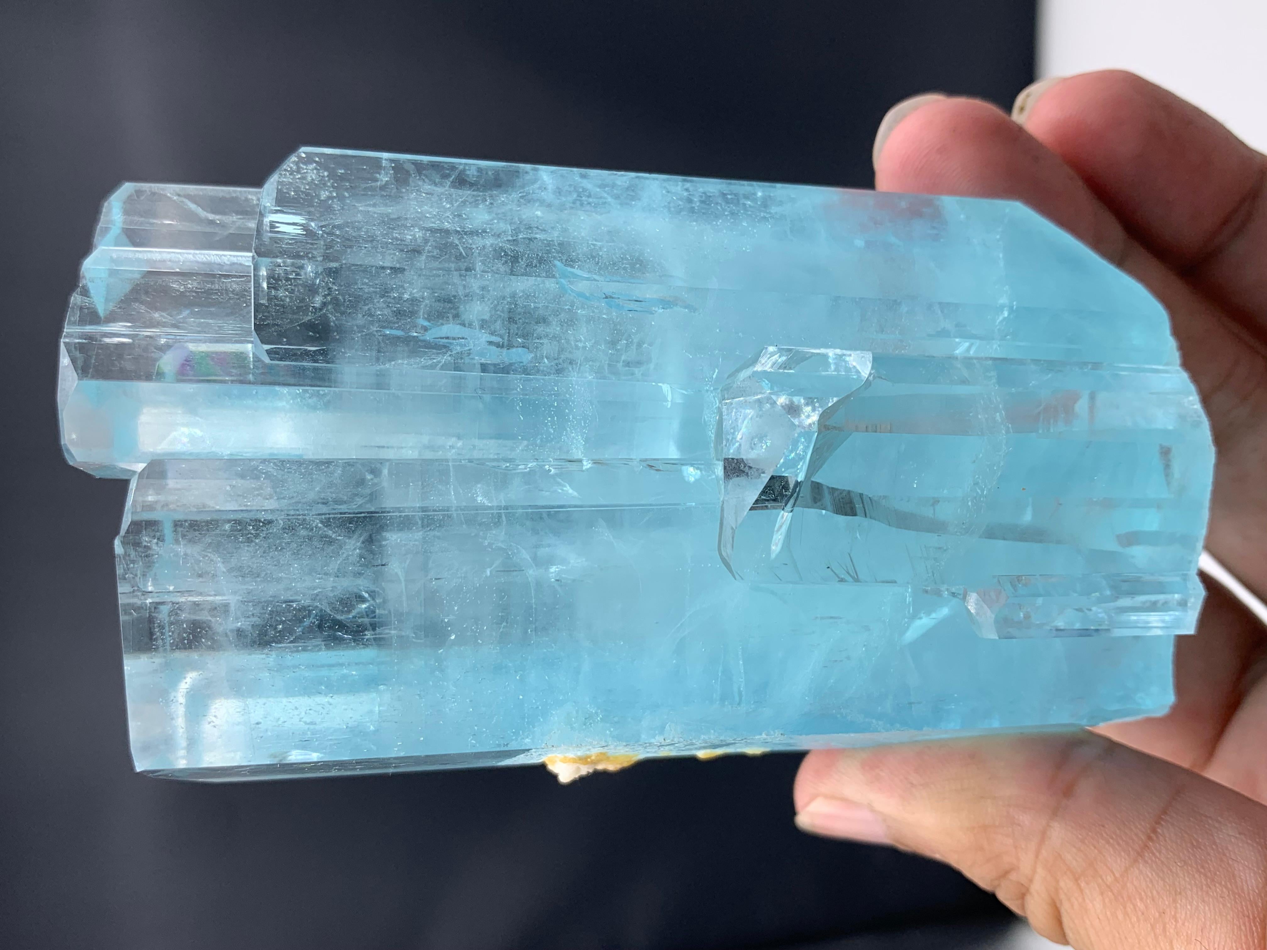 Other 390 Gram Magnificent Aquamarine Specimen Bunch From Skardu, Pakistan For Sale