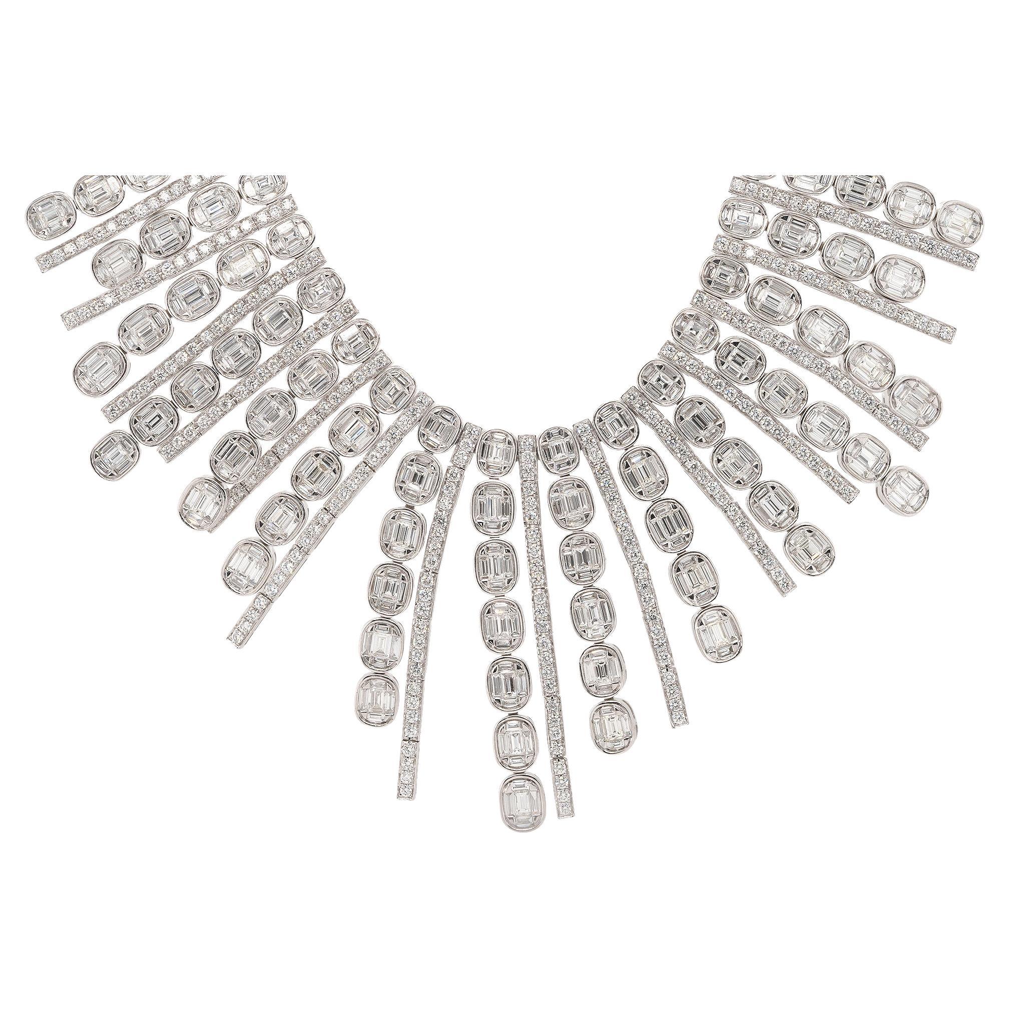 Diamond, Pearl and Antique MultiStrand Necklaces 2,394 For Sale at