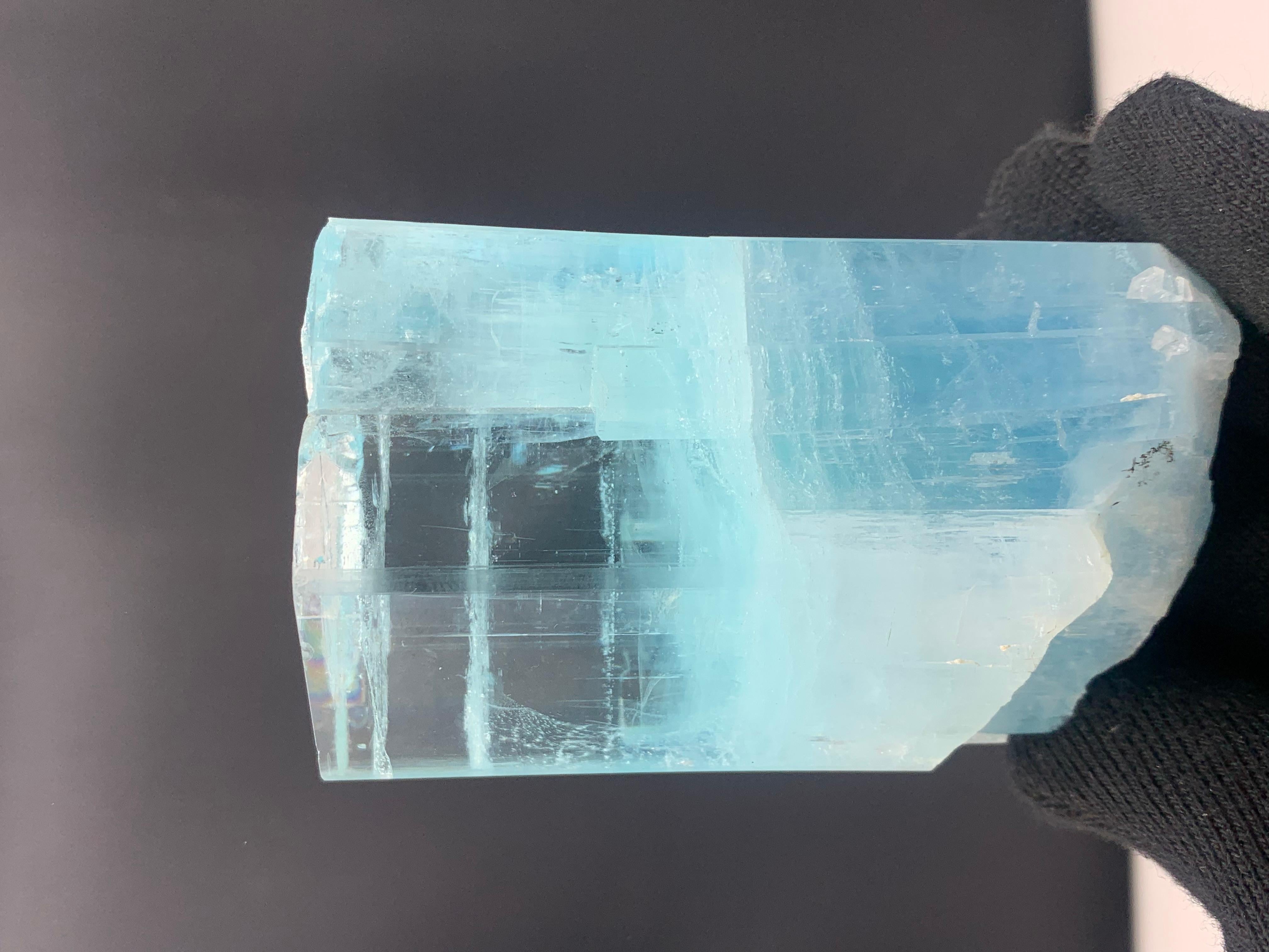 392.15 Gram Beautiful Aquamarine Crystal Bunch From Skardu District, Pakistan 

Weight: 392.15 Gram
Dimension: 8.5 x 5.5 x 4.2 Cm
Origin: Shigar Valley, Skardu District, Gilgit Baltistan Province, Pakistan 
Treatment: Double Terminated Damage