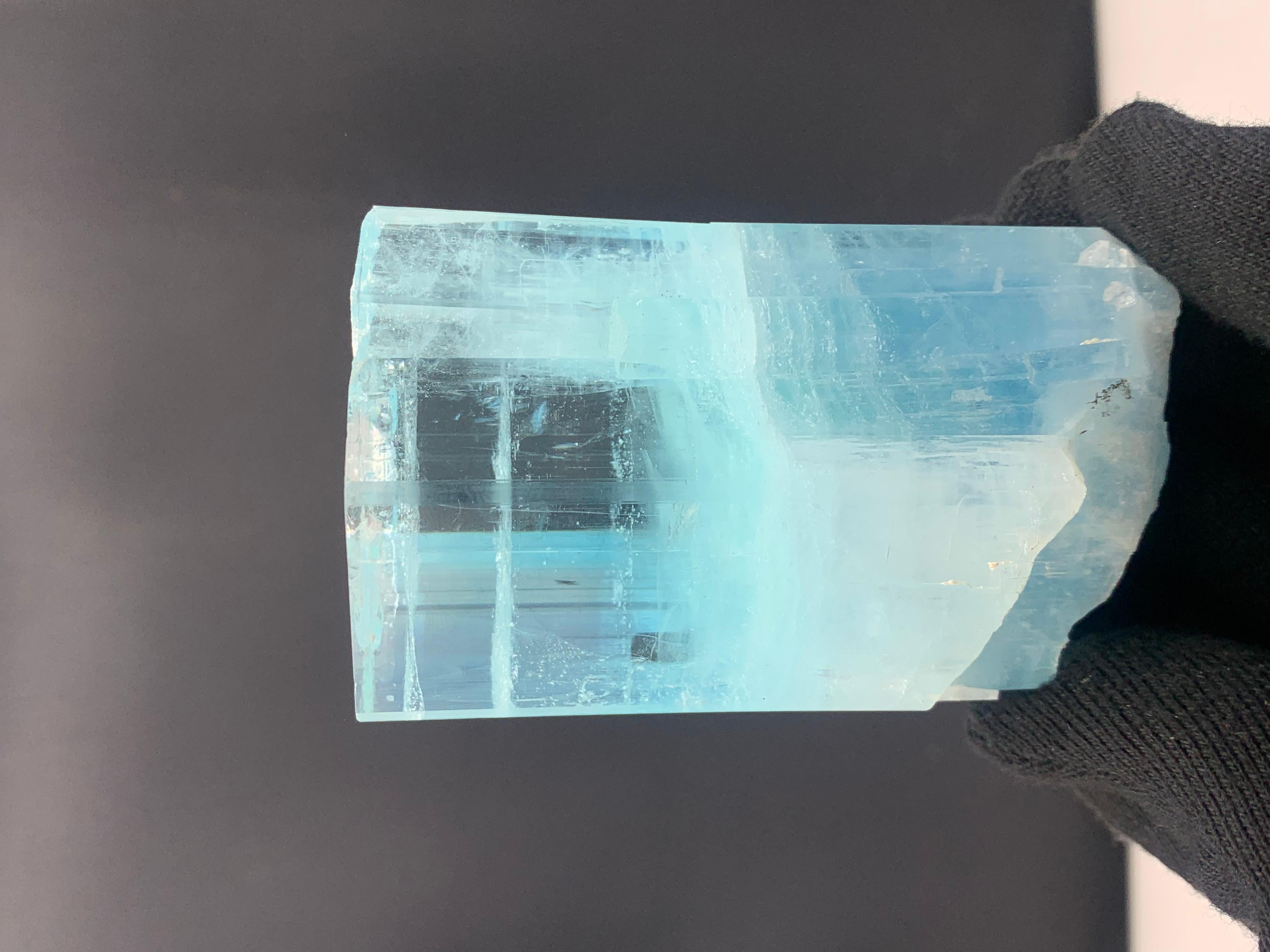 Pakistani 392.15 Gram Beautiful Aquamarine Crystal Bunch From Skardu District, Pakistan  For Sale