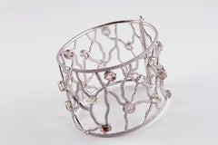39.31 Ct Diamond Cuff From "The Sodwana Collection" by "Diamonds In The Rough"