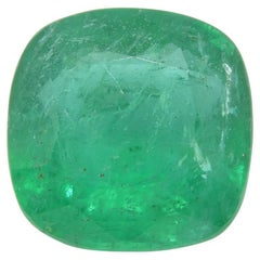 3,94 Karat Smaragd im Kissenschliff GIA zertifiziert