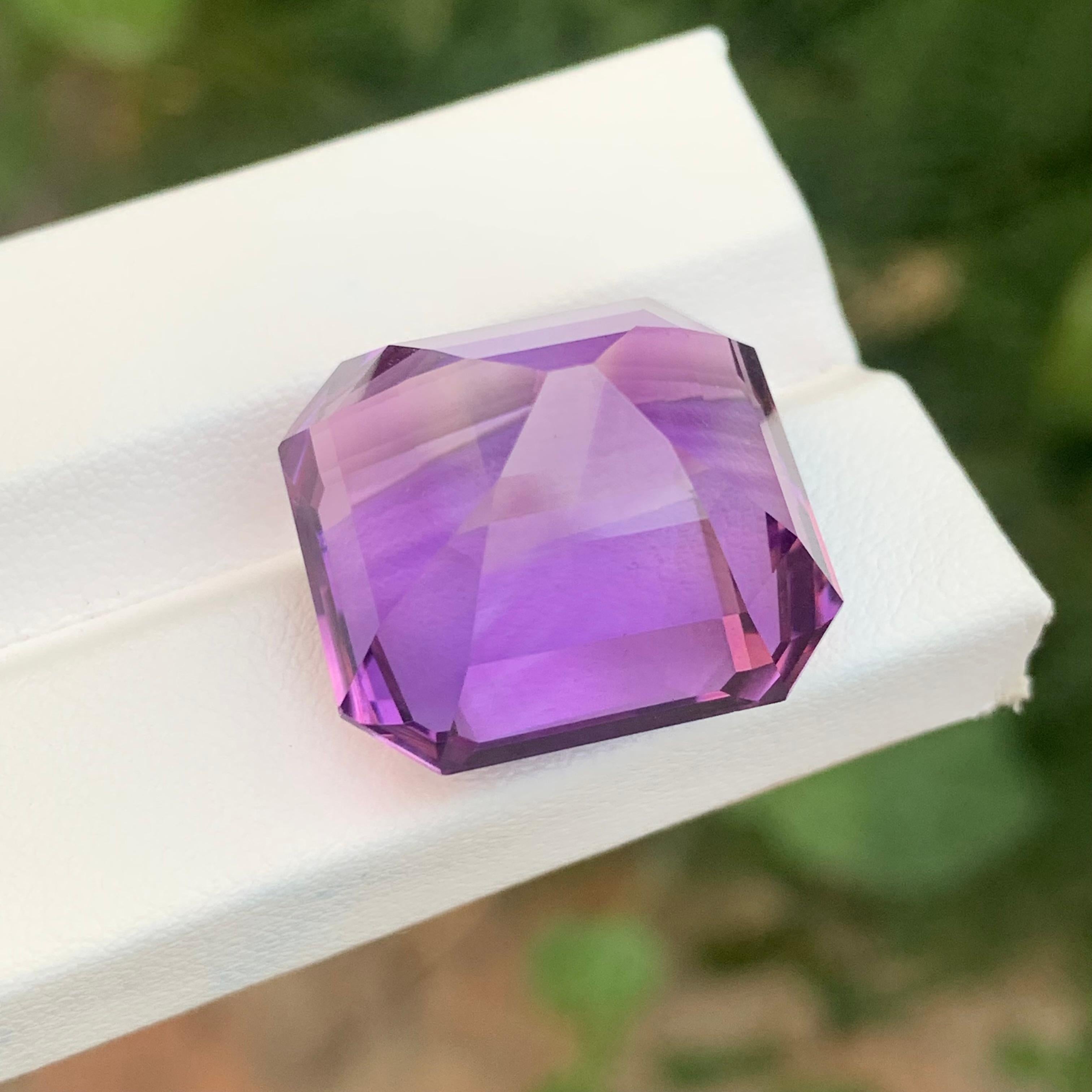 39.45 Carats Gigantic Amethyst Faceted Gemstone In New Condition For Sale In Brisbane, AU