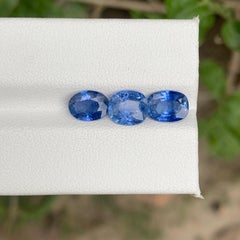 3.95 Carat Natural Loose Blue Sapphire Lot Gemstone From Sri Lanka