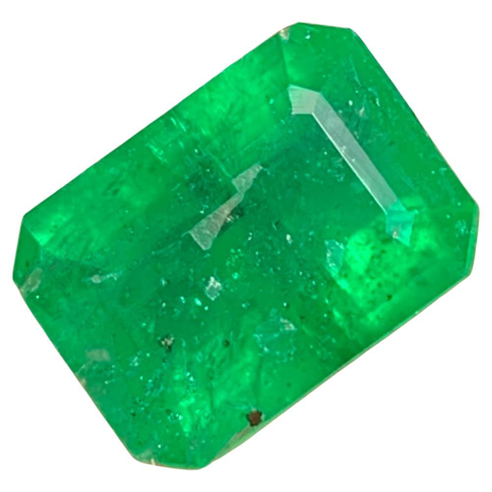 3.95 Carat Natural Loose Emerald Shape Gem For Jewellery Making  For Sale