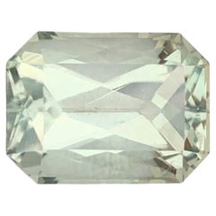 3.95 Carat Natural Loose Green Amethyst Scissor Cut Gemstone