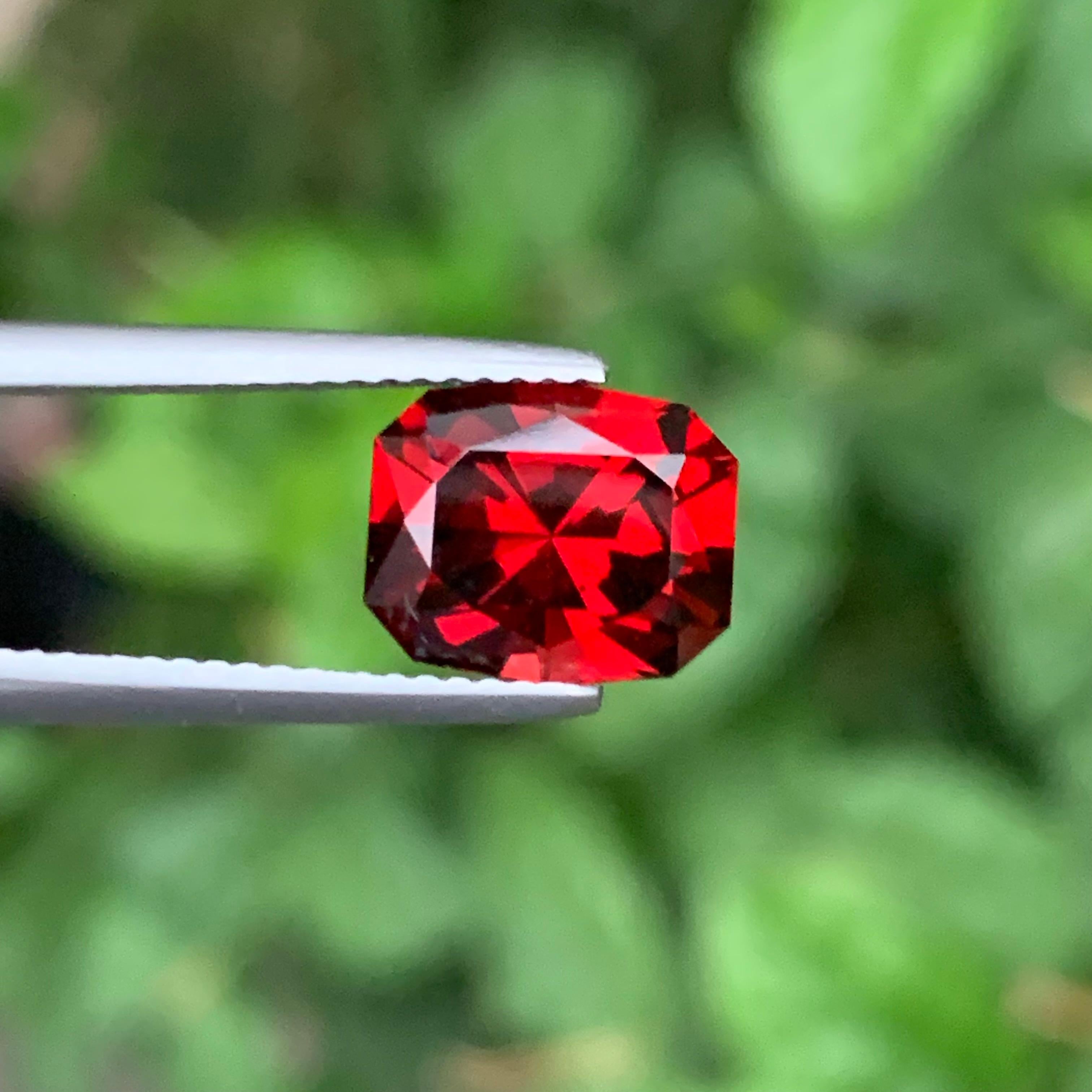 Faceted Rhodolite Garnet

Weight: 3.95 Carats
Dimension: 9.8x8.1x6 Mm
Colour: Red
Shape: Polygon
Origin: Tanzania
Certificate: On Customer Demand

Red garnet is a captivating gemstone renowned for its deep crimson hues, symbolizing love, passion,