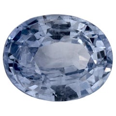 3.95 Ct Blue Sapphire Oval Loose Gemstone (pierre précieuse en vrac)