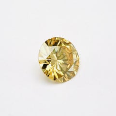 Fancy Deep Brownish Yellow Diamond, 3.95ct, GIA Certified, VS1 Clarity