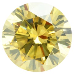 3,95 Ausgefallener tiefbrauner gelber Diamant