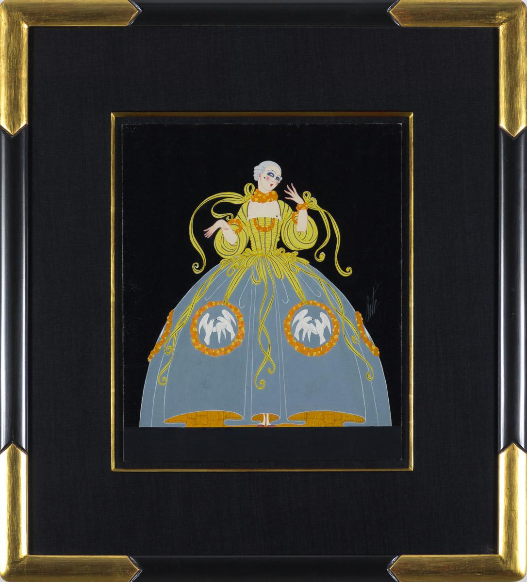 Manon (Deuxième Tableau, n° 7), 1920 - Art déco Art par Erté
