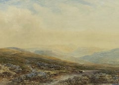 James Orrock RI ROI (1829-1913) - Framed Watercolour, Cattle in the Highlands