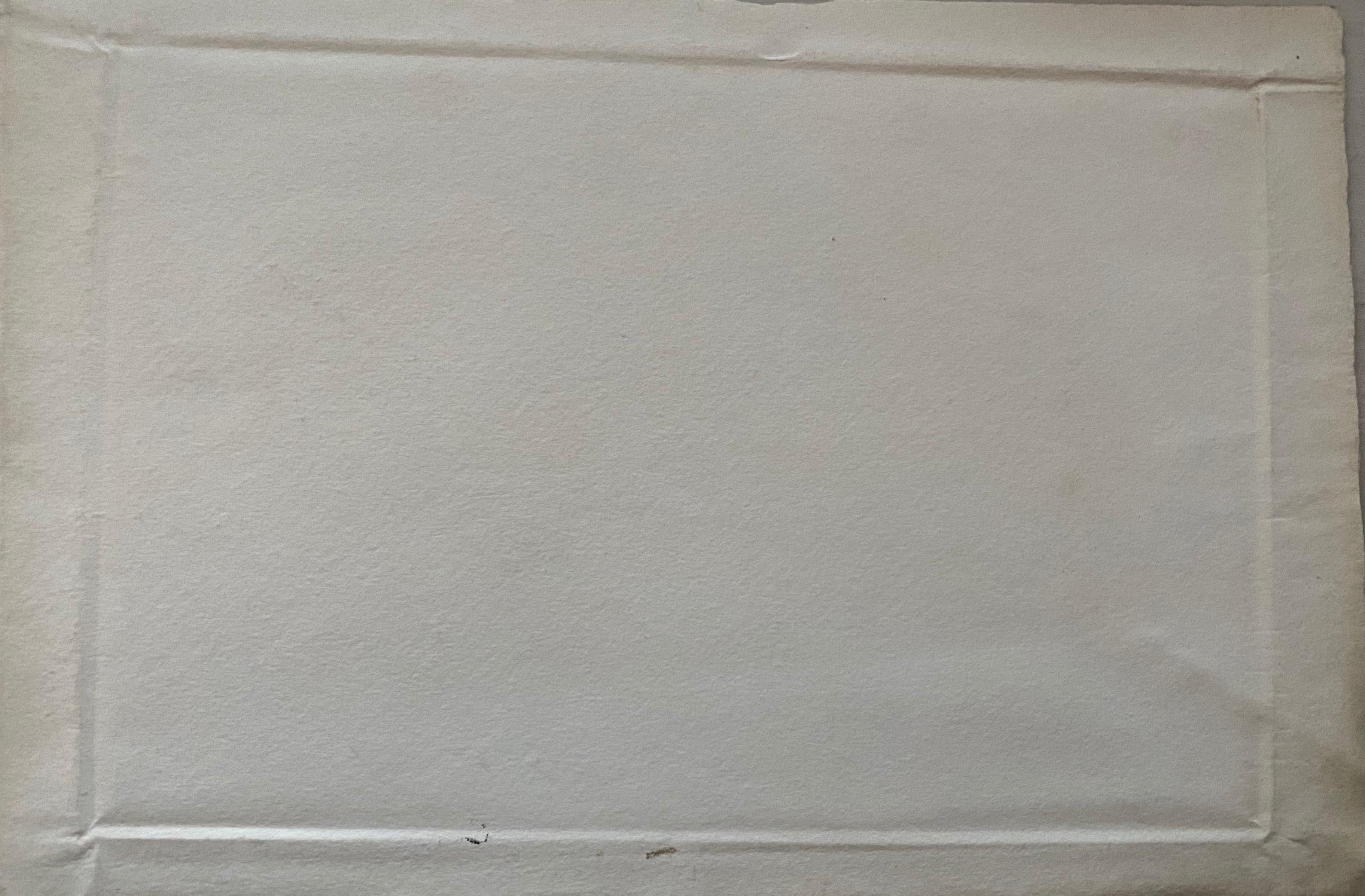 Pradera de cultivos
English School, principios del siglo XX
Pintura original en acuarela sobre papel de artista, sin enmarcar
Tamaño total del papel: 8 x 11,25 pulgadas


De una gran colección privada de acuarelas inglesas, todas de la misma mano,