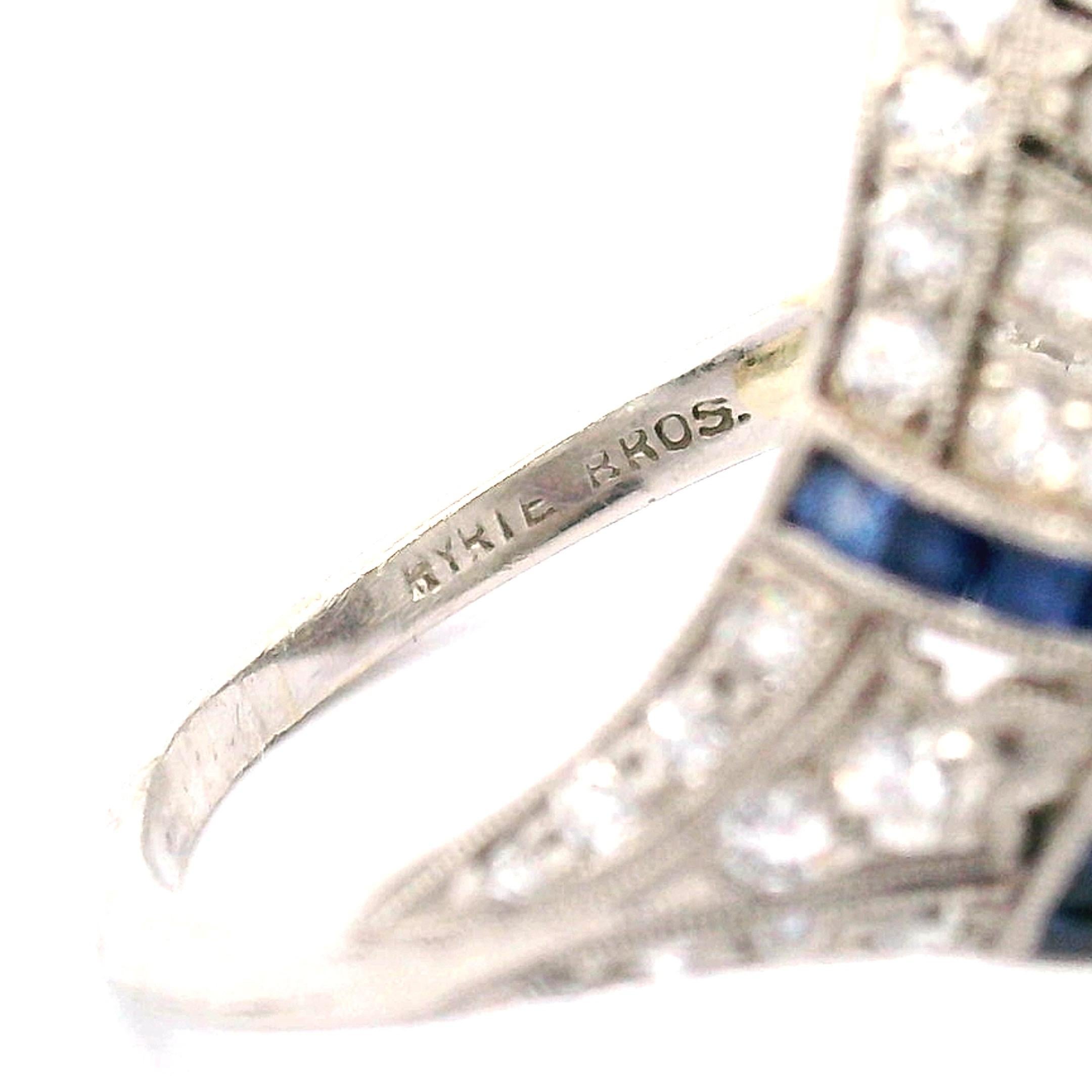 3,96ct. Bague de fiançailles ancienne avec diamant en forme de poire en vente 7