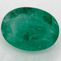 3.97 Ct Emerald Oval Loose Gemstone (pierre précieuse en vrac)