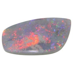 3.98ct Freeform Cabochon Gray Opal from Australia