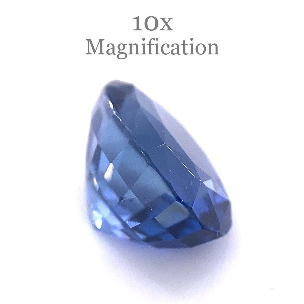 Saphir bleu ovale de 3,98 carats certifié GIA, Sri Lanka en vente 5